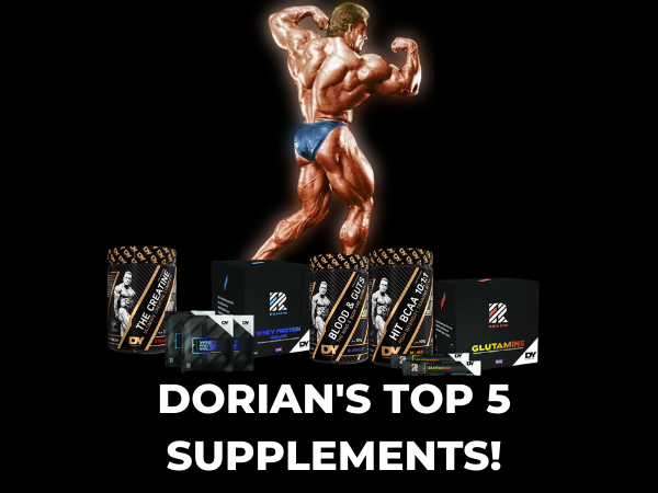Dorian Yates Top 5 Supplements